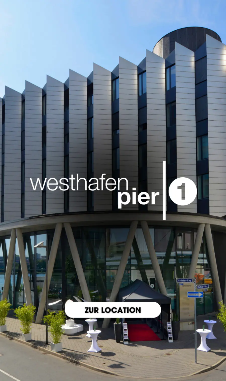 Westhafen Pier 1 Eventlocation