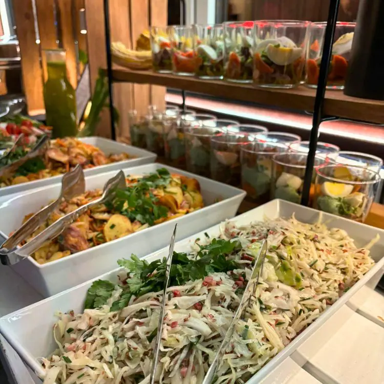 Catering Salatbuffet auf Freigut